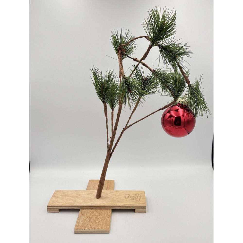 Product Works Charlie Brown Christmas Tree Peanuts Collectible Holiday Decor